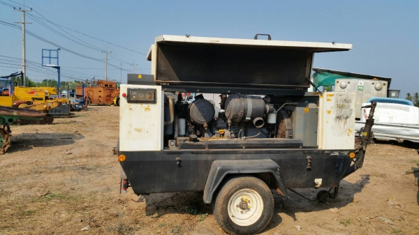 เข้ามาแล้วครับ เครื่องปั้มลม ขนาดใหญ่ 18 BAR ยี่ห้อ ATLAS เครื่องยนต์ ดีเชล 4 สูบ เทอร์โบ เก่านอก