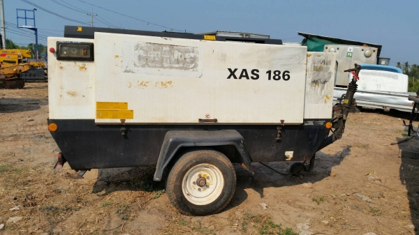 เข้ามาแล้วครับ เครื่องปั้มลม ขนาดใหญ่ 18 BAR ยี่ห้อ ATLAS เครื่องยนต์ ดีเชล 4 สูบ เทอร์โบ เก่านอก