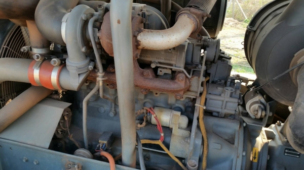 เข้ามาแล้วครับ เครื่องปั้มลม ขนาดใหญ่ 18 BAR ยี่ห้อ ATLAS เครื่องยนต์ ดีเชล 4 สูบ เทอร์โบ เก่านอก