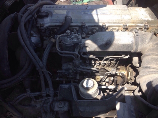 HINO รถหัวคัสซี เครื่องJO7C เครื่องปั๊มธรรมดา ยาว4เมตร