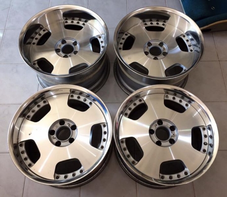 ล้อ RAYS Victrix ขอบ 18 F9 R11 5/114.3 ลึกๆสวยๆ ประมูลญี่ปุ่น