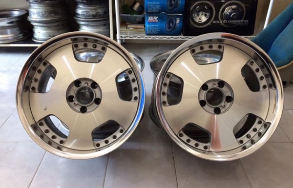 ล้อ RAYS Victrix ขอบ 18 F9 R11 5/114.3 ลึกๆสวยๆ ประมูลญี่ปุ่น