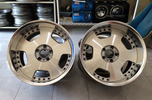 ล้อ RAYS Victrix ขอบ 18 F9 R11 5/114.3 ลึกๆสวยๆ ประมูลญี่ปุ่น