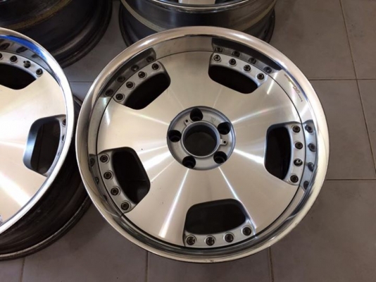 ล้อ RAYS Victrix ขอบ 18 F9 R11 5/114.3 ลึกๆสวยๆ ประมูลญี่ปุ่น