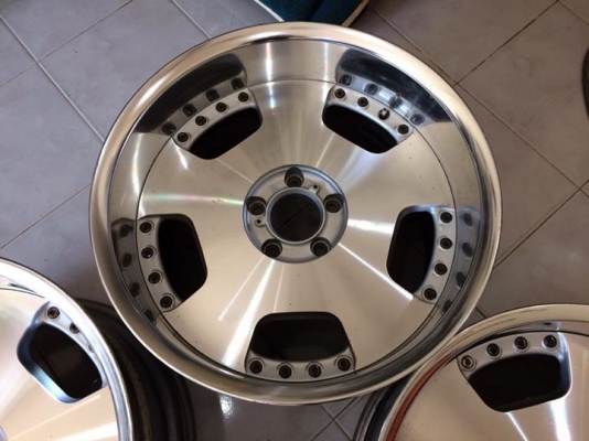 ล้อ RAYS Victrix ขอบ 18 F9 R11 5/114.3 ลึกๆสวยๆ ประมูลญี่ปุ่น