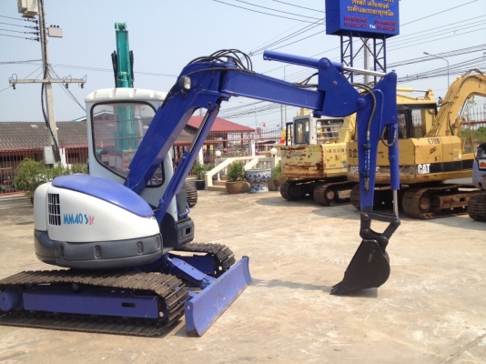 รถขุด Mitsubishi MM40SR มือสองนำเข้าจากญี่ปุ่น ทำสีใหม่