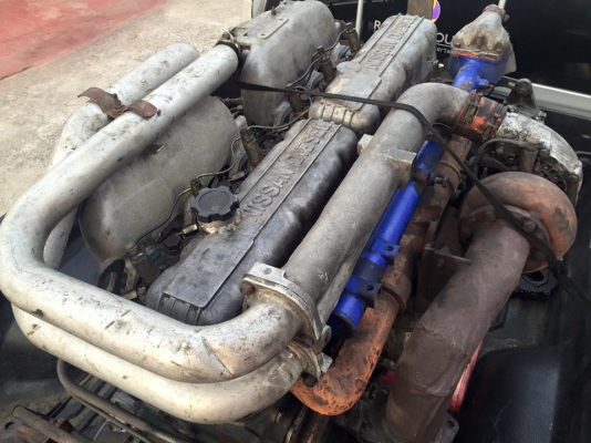 ขายเครื่อง Nissan PE6 ท่ออ้อม หัวฉีดยาว 300 แรง