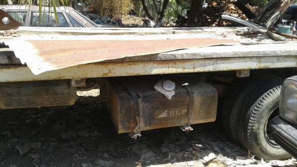 ขายหางพื้นเรียบสามมิตร 3 เพลาปี 2553 ยาว 12 เมตร ราคา 360000