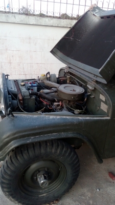 จี๊ปcj5แต่งแนวทหารเดิมๆ