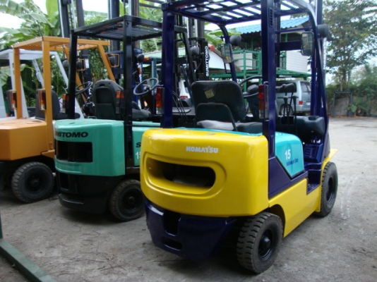 +++ ขายโฟล์คลิฟท์ KOMATSU FG15-16 ขนาด 1.5 ตัน เครื่องยนต์เบนซิน เสา 3 เมตร เกียร์ออดตเมติค ยางลม +++ ขายโฟล์คลิฟท์ KOMATSU FG15-16 ขนาด 1.5 ตัน เครื่องยนต์เบนซิน เสา 3 เมตร เกียร์ออดตเมติค ยางลม