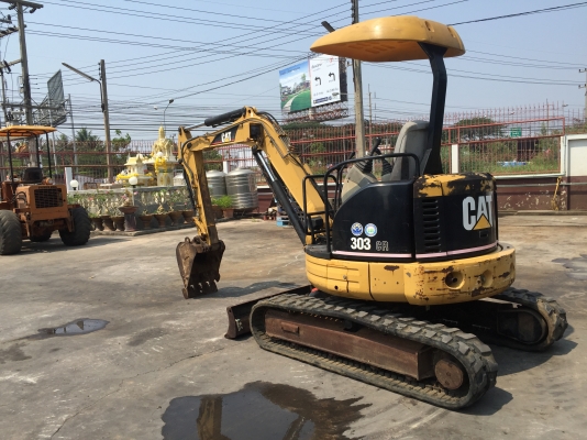 รถขุด CAT 303CS มือสองนำเข้าจากญี่ปุ่น พร้อมใช้งาน