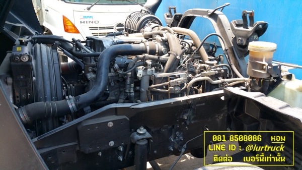 Isuzu FTR240 ปี54 หกล้อมือสอง พร้อมใช้งาน  ตู้สิบบานยาว 7.6 เมตร