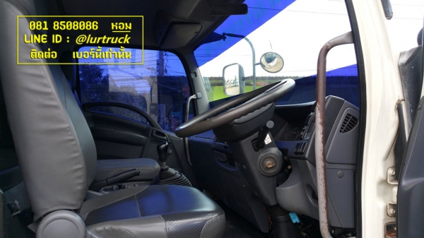 Isuzu FTR240 ปี54 หกล้อมือสอง พร้อมใช้งาน  ตู้สิบบานยาว 7.6 เมตร