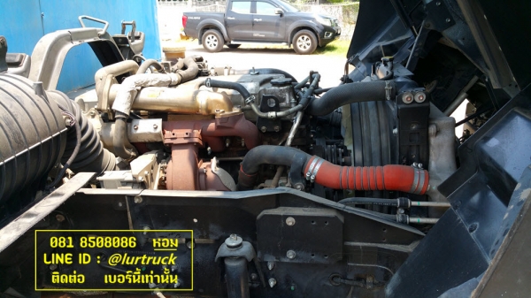 Isuzu FTR240 ปี54 หกล้อมือสอง พร้อมใช้งาน  ตู้สิบบานยาว 7.6 เมตร
