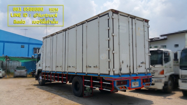 Isuzu FTR240 ปี54 หกล้อมือสอง พร้อมใช้งาน  ตู้สิบบานยาว 7.6 เมตร