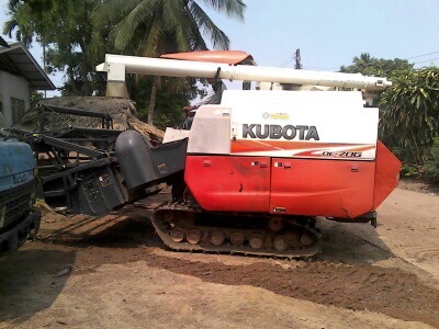 คูโบต้า DC70G+รถพ่วง