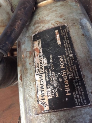 ขายเครื่องเซาะร่อง HITACHI PG21SA มือสองครับ ขายเครื่องเซาะร่อง HITACHI PG21SA มือสองครับ