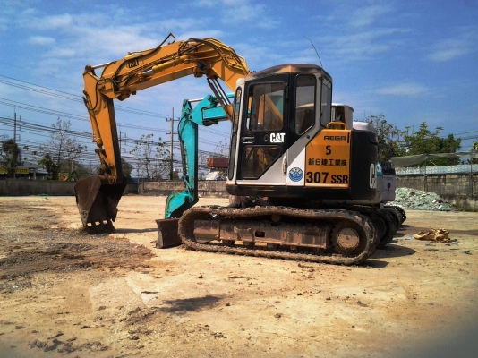 ขายด่วน..รถแบคโฮ CAT 307 SSR รถสวย เก่าญี่ปุ่นแท้  แรงขุดดี ทำงานได้ไว ประหยัดน้ำมันสุดคุ้ม มีใบอินวอยล์ ราคาต่อรองได้.