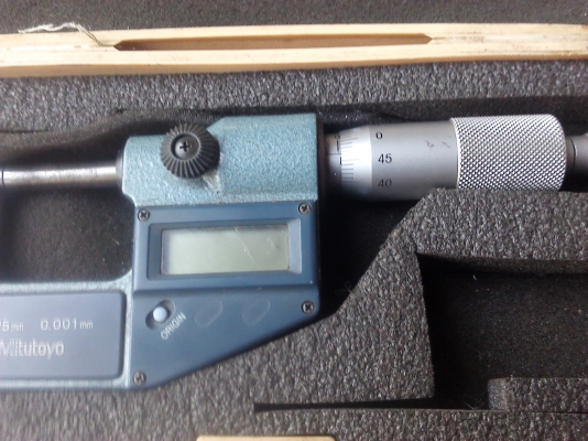 ไมโครมิเตอร์ Mitutoyo ขนาด0-25 มม. ของญี่ปุ่นแท้วัดได้ละเอียด0.001