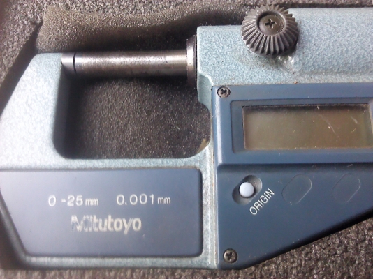 ไมโครมิเตอร์ Mitutoyo ขนาด0-25 มม. ของญี่ปุ่นแท้วัดได้ละเอียด0.001