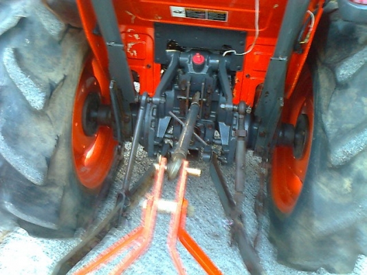 ขายด่วนรถไถคูโบต้า L3608 พร้อมใบมีดดันหน้าตราช้าง แลโรตารี่