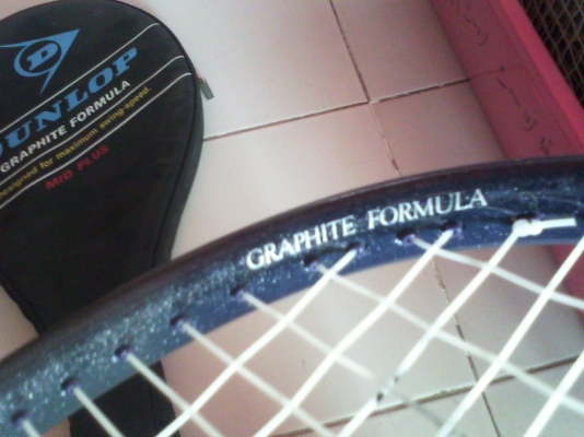 ไม้เทนนิส DUNLOP พร้อมซองสภาพสวยอย่างดี