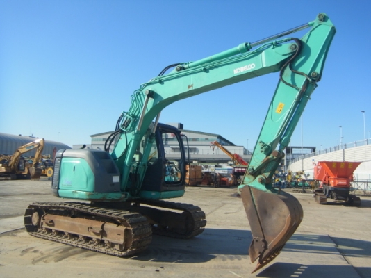 ขายด่วน  KOBELCO SK135  YY00  เก่าญี่ปุ่นยังไม่เคยใช้งานในไทย  สภาพสวย  เครื่องปั้มดี