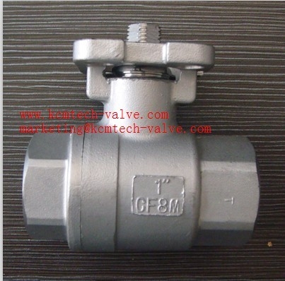 2 pc ball valve with mounting pad 2 pc ball valve with mounting pad