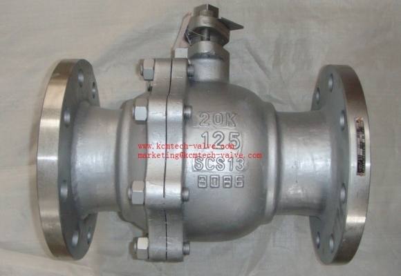 ANSI 3Pc Flanged Ball Valve With Mouting Pad