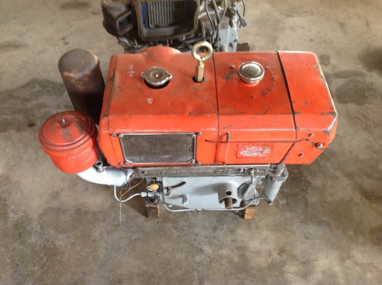 ขายเครื่องเก่าญี่ปุ่นสูบเดียวยี่ห้อคูโบต้า รุ่น ER80 ขนาด10แรงม้าสภาพสวยพร้อมใช้งาน