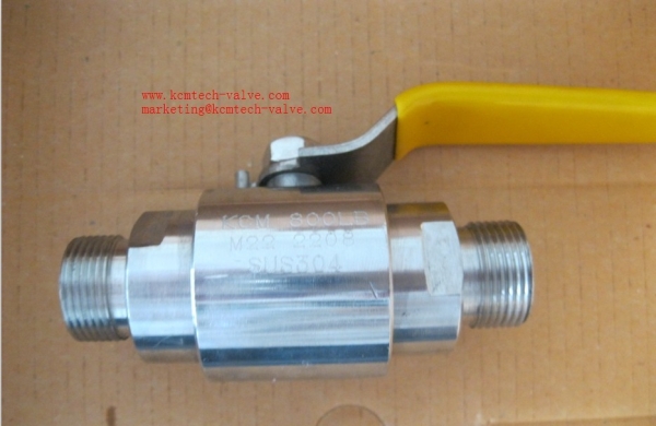 2Pc Outer Thread Ball Valve