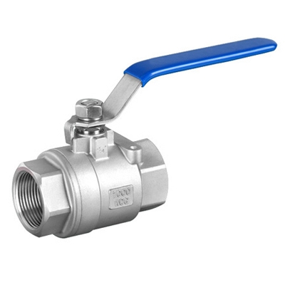 2 pc reduced bore ball valve