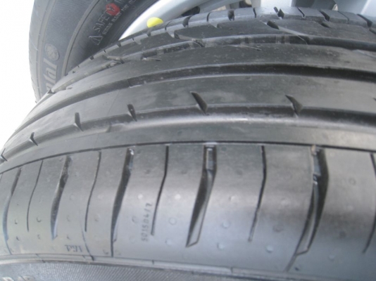 ขายล้อแม็กเดิม Chevrolet sonic 16"x6" 4รู100 et51+ยาง ปี 12 (081-3747940)