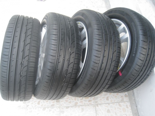 ขายล้อแม็กเดิม Chevrolet sonic 16"x6" 4รู100 et51+ยาง ปี 12 (081-3747940)