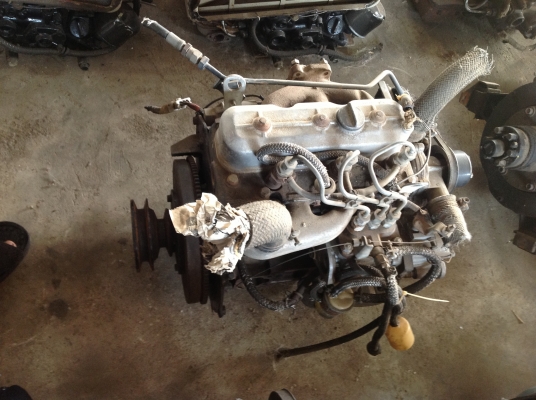 ขายเครื่องเก่าญี่ปุ่น 3 สูบยี่ห้อ iseki รุ่นhl 1400 ขนาด 14แรงม้าสภาพสวย