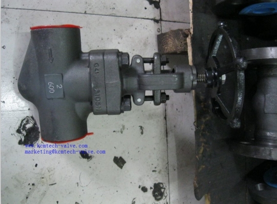 Forged Steel Globe Valve Class 1500 SW Forged Steel Globe Valve Class 1500 SW