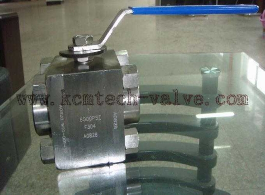 3pc high pressure forged ball valve(304) 3pc high pressure forged ball valve(304)