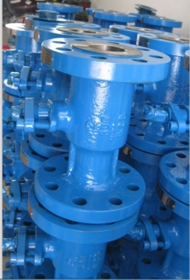 Integrated flange ball valve