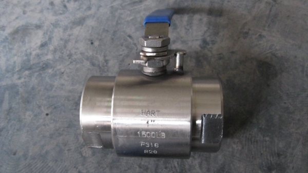Two-piece model ball valve Locking Two-piece model ball valve Locking