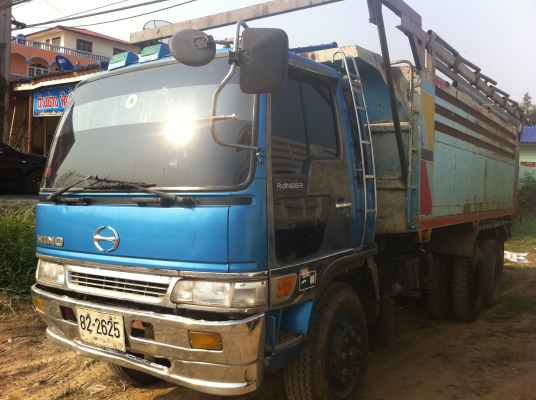 ขายรถบรรทุก 10 ล้อ (ดั้ม) HINO KT920 เครื่อง HO7C วางหัวสิงห์ไฮแทค เบรคทิฟฟี่ สภาพพร้อมใช้