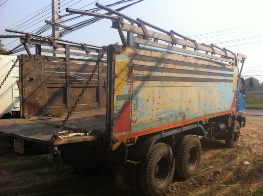 ขายรถบรรทุก 10 ล้อ (ดั้ม) HINO KT920 เครื่อง HO7C วางหัวสิงห์ไฮแทค เบรคทิฟฟี่ สภาพพร้อมใช้