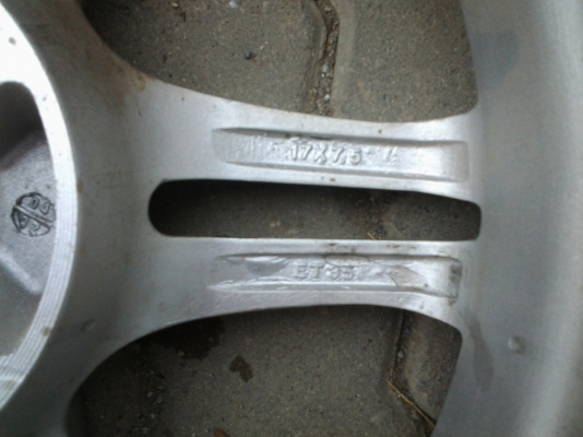 ล้อขอบ17 volk gtr  4.114