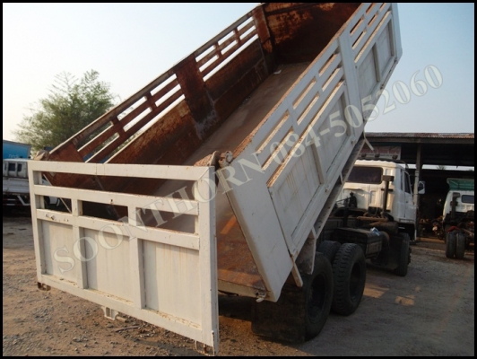 ขายด่วน รถบรรทุก 10 ล้อ ISUZU JUMBO 165 สโลว์อินเตอร์ / 2 เพลาดั้ม รถเดิมๆ พร้อมใช้งาน ราคาต่อรองได้