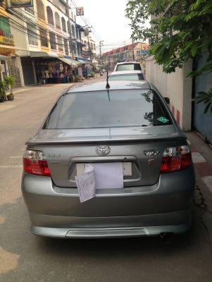 ขายวีออส ปี 2006 ติดแก๊สหัวฉีดสภาพดี