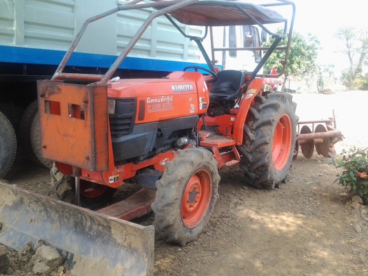 รถไถคูโบต้า L 4508 รถเดิมๆใช้งานน้อยเพียง 1500 ชม.ใช้แค่ตัดหญ้ากับงานไถส่วนตัว