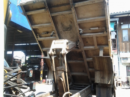 รถมิตซู CANTER 115 แรง ดัมพ์ 5 คิว+เครน 2.5 ตัน รถมิตซู CANTER 115 แรง ดัมพ์ 5 คิว+เครน 2.5 ตัน