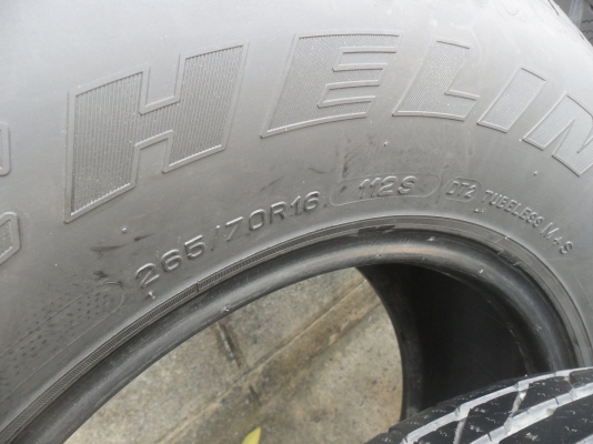 ยาง MICHELIN 265/70R16 ปี08 ยาง MICHELIN 265/70R16 ปี08