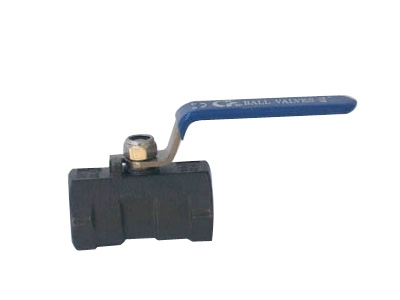 Three-piece model high Mounting Pad ball valve