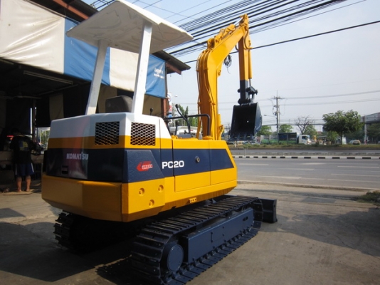 ขาย รถขุดเล็ก KOMATSU รุ่น PC20-6- แทร็กเหล็ก มือสองญี่ปุ่น ขาย รถขุดเล็ก KOMATSU รุ่น PC20-6- แทร็กเหล็ก มือสองญี่ปุ่น