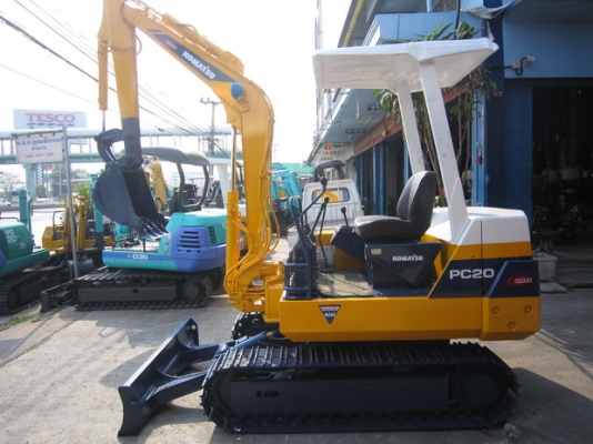 ขาย รถขุดเล็ก KOMATSU รุ่น PC20-6- แทร็กเหล็ก มือสองญี่ปุ่น ขาย รถขุดเล็ก KOMATSU รุ่น PC20-6- แทร็กเหล็ก มือสองญี่ปุ่น